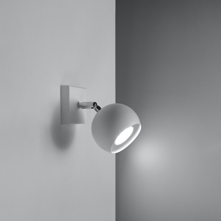Sollux Lighting Wall lamp OCULARE white
