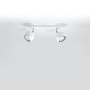 Sollux Lighting Ceiling lamp OCULARE 2 white