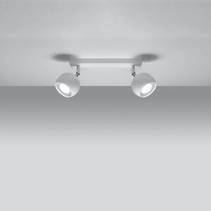 Sollux Lighting Deckenleuchte OCULARE 2 weiß