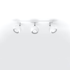 Sollux Lighting Ceiling lamp OCULARE 3 white