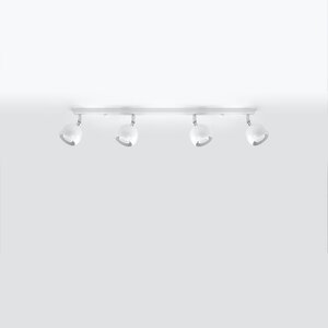 Sollux Lighting Deckenleuchte OCULARE 4L weiß