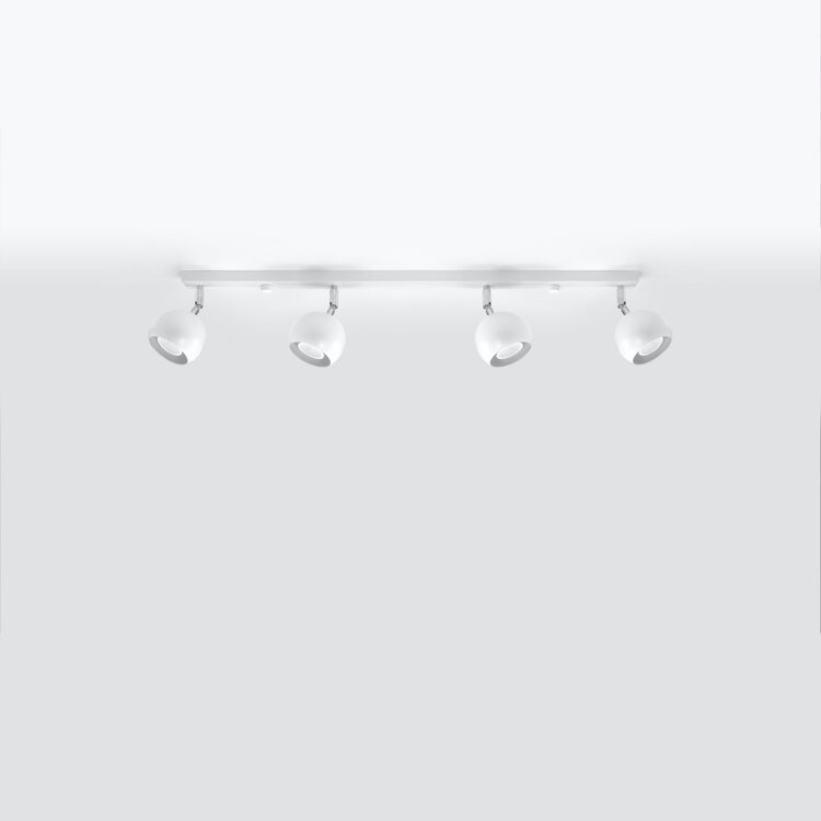 Sollux Lighting Ceiling lamp OCULARE 4L white