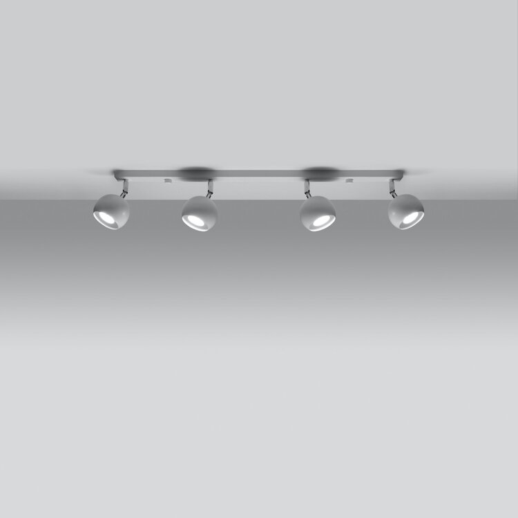 Sollux Lighting Deckenleuchte OCULARE 4L weiß