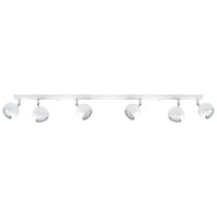 Plafondlamp OCULARE 6L wit