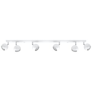 Sollux Lighting Plafondlamp OCULARE 6L wit