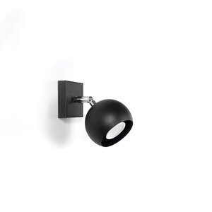 Sollux Lighting Wall lamp OCULARE black