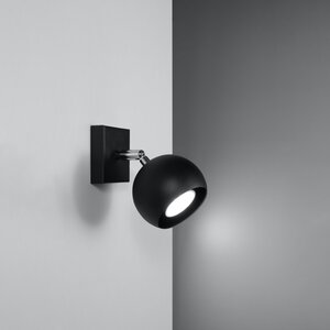 Sollux Lighting Wall lamp OCULARE black