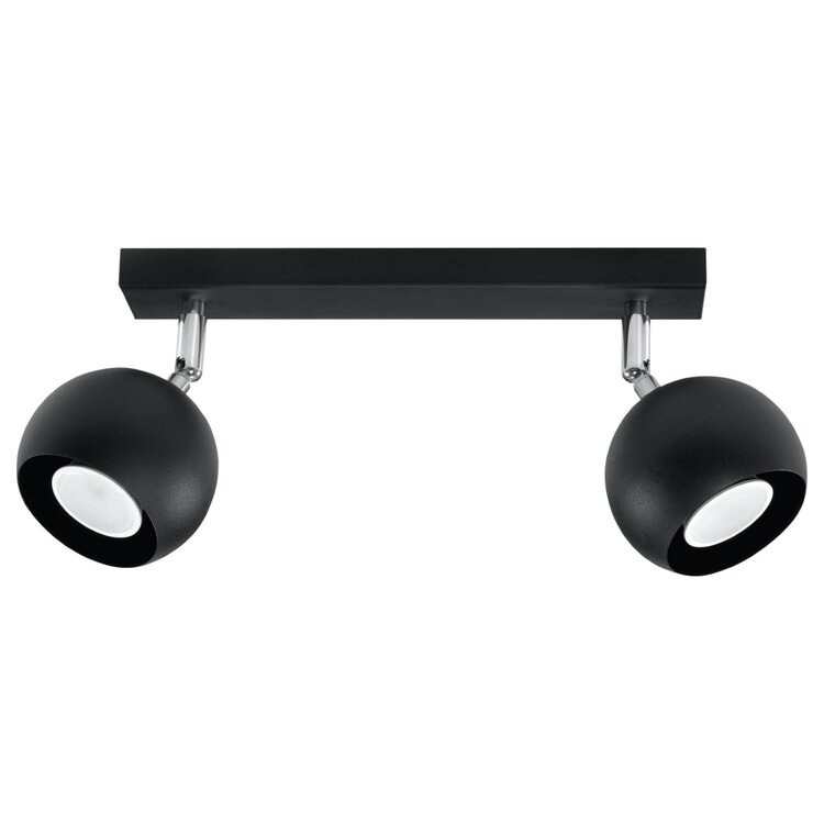 Sollux Lighting Ceiling lamp OCULARE 2 black