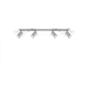 Sollux Lighting Plafondlamp RING 4L grijs