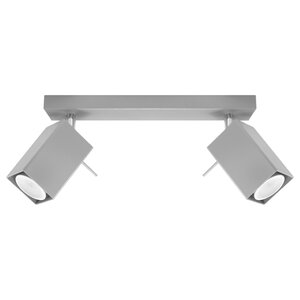 Sollux Lighting Deckenleuchte MERIDA 2 grau