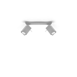 Sollux Lighting Ceiling lamp MERIDA 2 grey