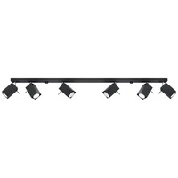 Ceiling lamp MERIDA 6L black
