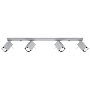 Sollux Lighting Ceiling lamp MERIDA 4L grey