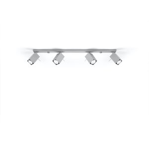 Sollux Lighting Deckenleuchte MERIDA 4L grau