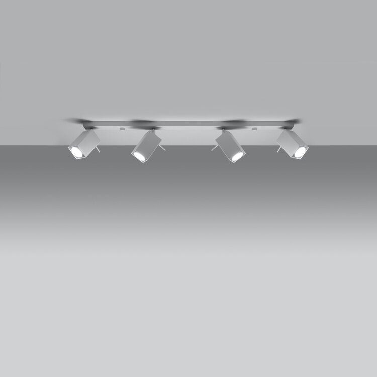 Sollux Lighting Deckenleuchte MERIDA 4L weiß