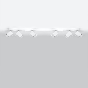 Sollux Lighting Ceiling lamp MERIDA 6L white