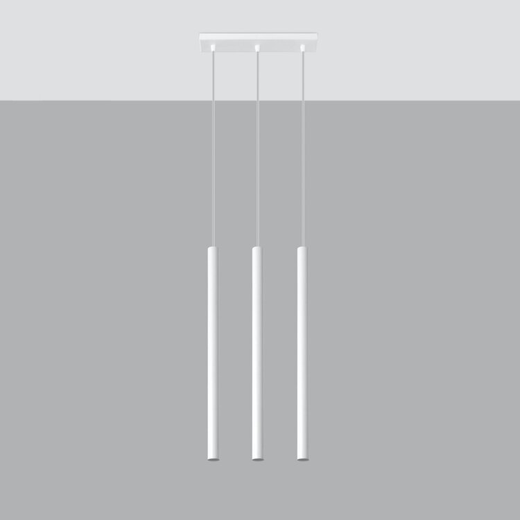 Sollux Lighting Hanglamp PASTELO 3 wit