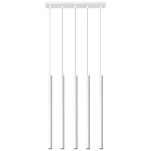 Sollux Lighting Hängeleuchte PASTELO 5 weiß