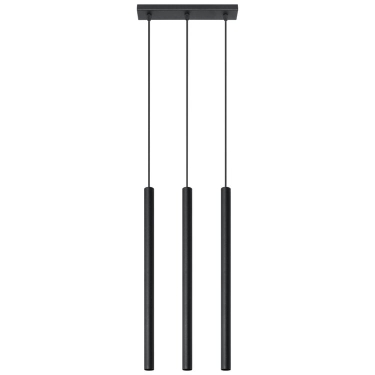 Sollux Lighting Hängeleuchte PASTELO 3 schwarz