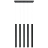Hängeleuchte PASTELO 5 schwarz