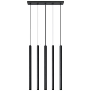 Sollux Lighting Hängeleuchte PASTELO 5 schwarz