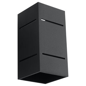 Sollux Lighting Wall lamp BLOCCO black