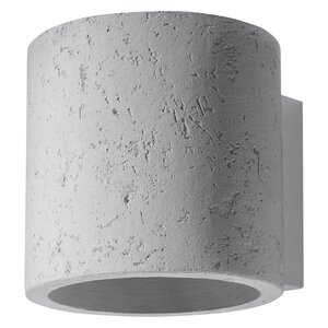 Sollux Lighting Wall lamp ORBIS concrete