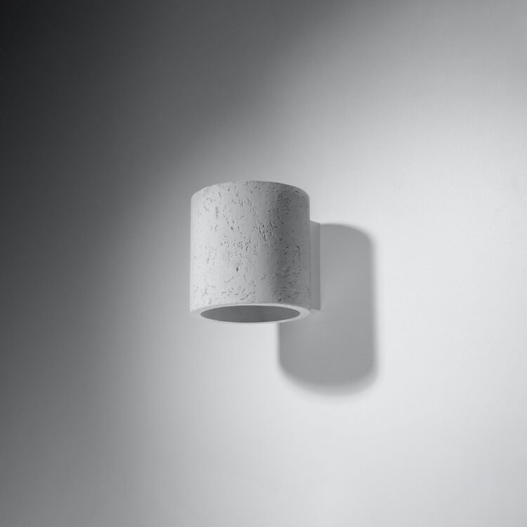Sollux Lighting Wandlamp ORBIS beton