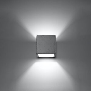 Sollux Lighting Wall lamp QUAD concrete