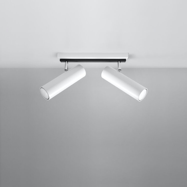 Sollux Lighting Ceiling lamp DIREZIONE 2 white