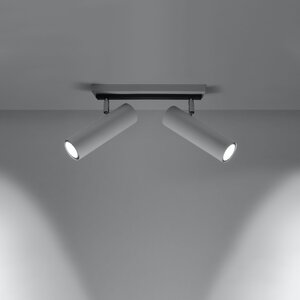 Sollux Lighting Ceiling lamp DIREZIONE 2 white