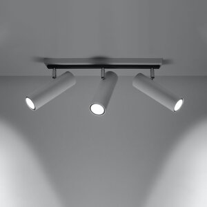 Sollux Lighting Ceiling lamp DIREZIONE 3 white