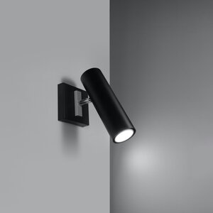 Sollux Lighting Wall lamp DIREZIONE black