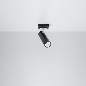 Sollux Lighting Ceiling lamp DIREZIONE 1 black