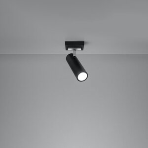 Sollux Lighting Plafondlamp DIREZIONE 1 zwart