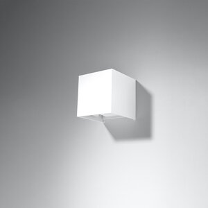 Sollux Lighting Wall lamp LUCA white LED IP54