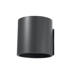 Sollux Lighting Wall lamp ORBIS 1 anthracite