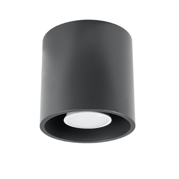 Sollux Lighting Ceiling lamp ORBIS 1 anthracite