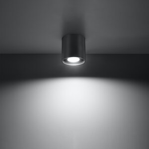 Sollux Lighting Ceiling lamp ORBIS 1 anthracite