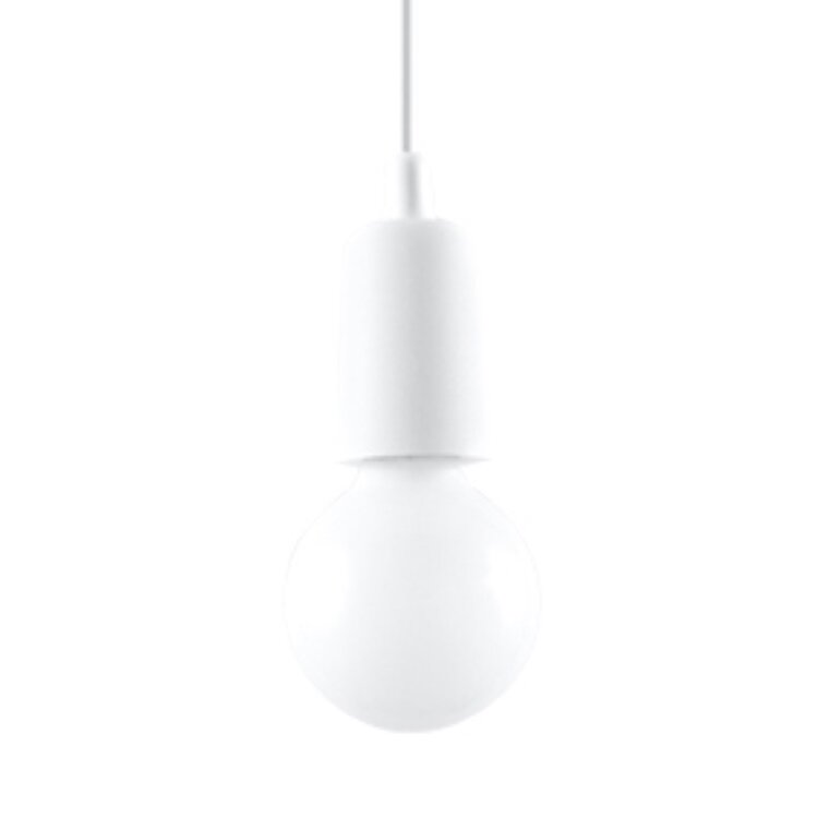 Sollux Lighting Pendant lamp DIEGO 1 white