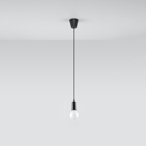 Sollux Lighting Pendant lamp DIEGO 1 black
