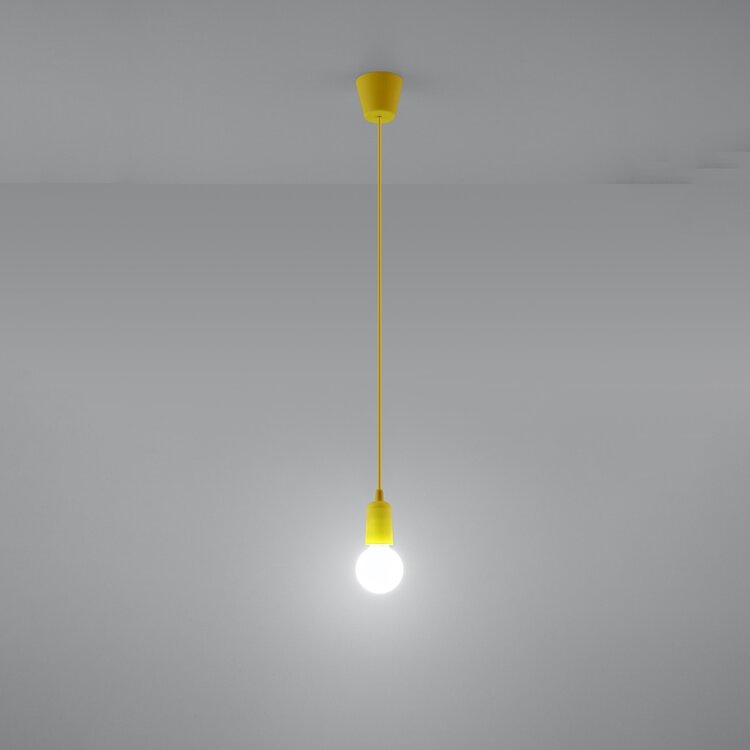 Sollux Lighting Pendant lamp DIEGO 1 yellow