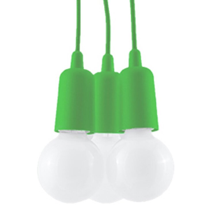 Sollux Lighting Pendant lamp DIEGO 3 green