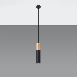 Sollux Lighting Pendant lamp PABLO black