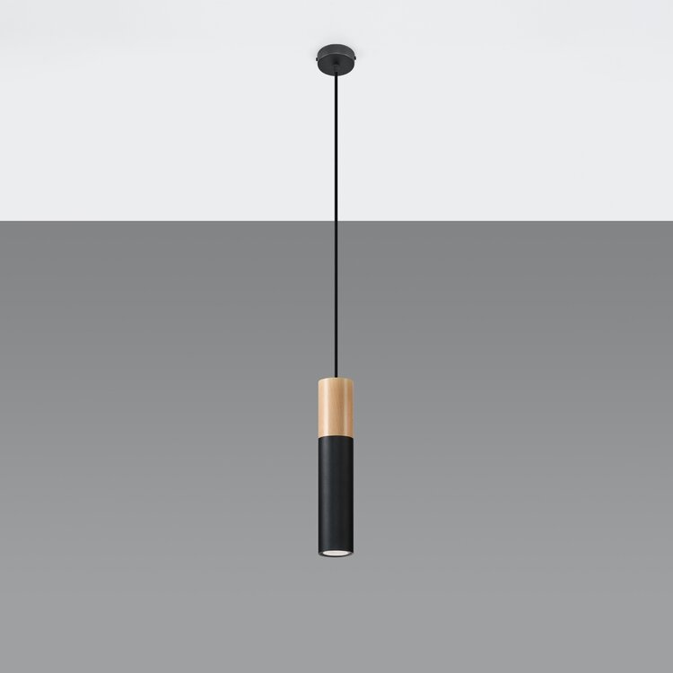 Sollux Lighting Pendant lamp PABLO black