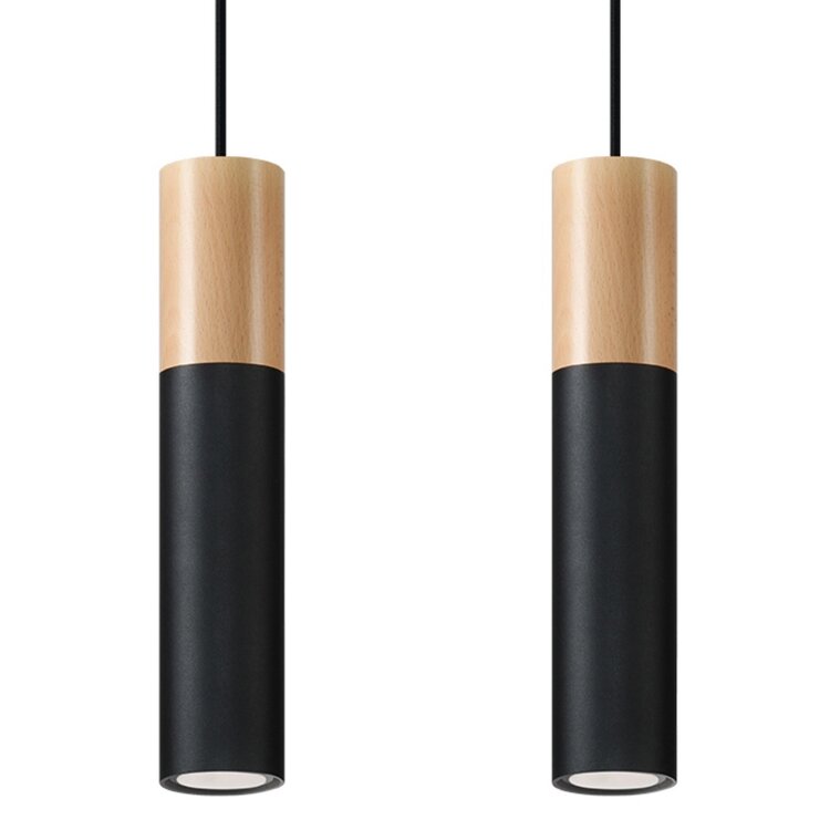 Sollux Lighting Pendant lamp PABLO 2 black