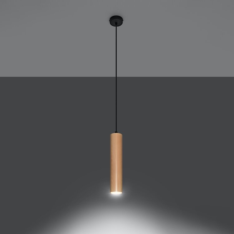 Sollux Lighting Pendant lamp LINO wood
