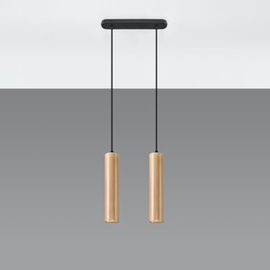 Sollux Lighting Pendant lamp LINO 2 wood