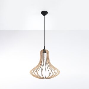 Sollux Lighting Pendant lamp ELZA wood