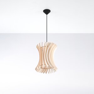 Sollux Lighting Hängeleuchte ORIANA Holz